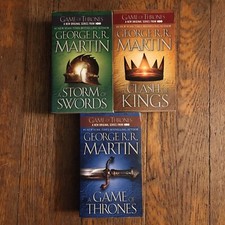 George R R Martin Game Of Thrones 3 Book Lot (Paperback)