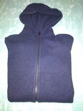 Stone Island Cardigan Tg. S Blu scuro 100% ORIGINALE maglione cappuccio