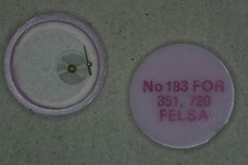 Hairspring balance FELSA 351 350 720 721 722 723 725 726 Spirale bilanciere 