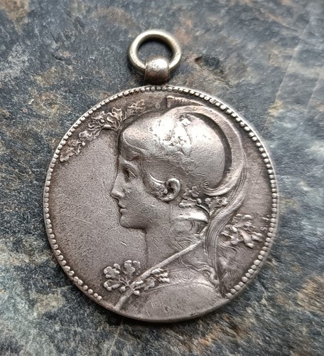 Argento medaglia tiro - medaglia, segno