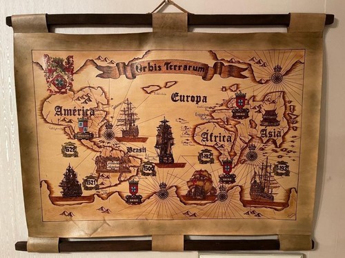 Quadro mappa del - mappa, in