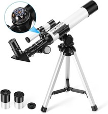 Telescopio Bambini e Principianti Uverbon F40040 con Treppiede e Cercatore 🌙✨