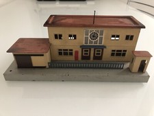 Marklin 414 Stazione Ferroviaria In Metallo Originale