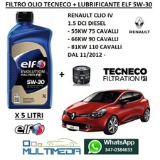 FILTRO OLIO E OLIO ORIGINALE