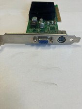 Scheda Video AGP GeForce 4 MX 420 64MB DDR VGA TV-OUT TESTATA OK 