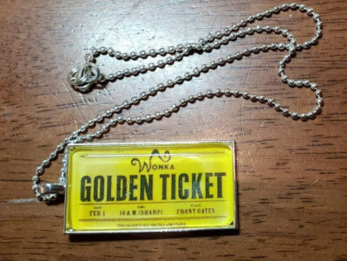 Collana willy wonka - collana, biglietto