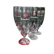 Bicchieri calici Birra cl 20/25 da collezione Heineken-6pz