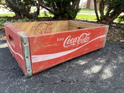 Cassa soda legno vintage - soda, in