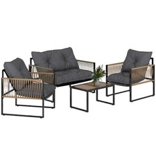 Set di mobili da giardino in