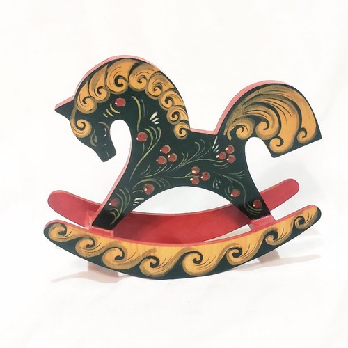 Statuina cavallo dondolo - cavallo, a