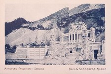 Cartolina - Mausoleo Faccanoni