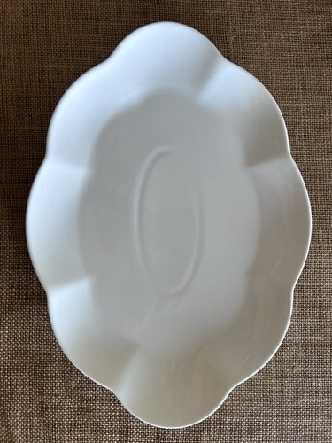 Porcellana bianca vassoio - la,