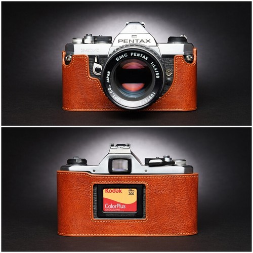 Pentax vera pelle mezza - vera,