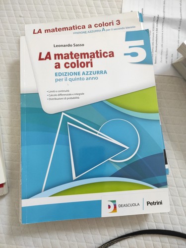 Sasso matematica colori 5 - matematica, a