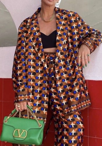 Zara geometrico marrone boho - zara,