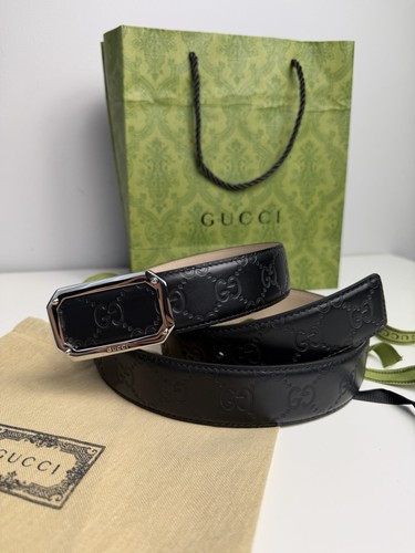 Cintura gucci nera - gucci, guccissima