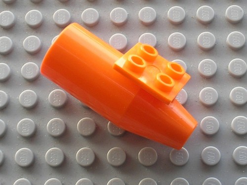 Lego orange engine smooth - orange,