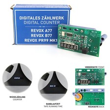 Contatore digitale per Revox A77, B77, PR99 MK1 indicatore del tempo