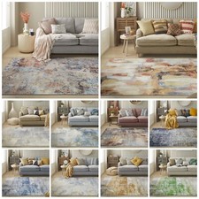 Luce Lavabile Tappeto per Soggiorno Cucina Astratto Moderno Antiscivolo