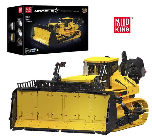 Mould king 17049 bulldozer - king, /