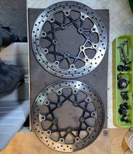 Dischi Freno Anteriori Brake Rotor Front Suzuki Gsx r 1000 07 08 K8 READ DES