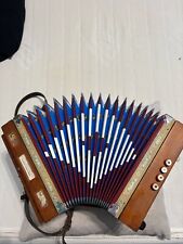 organetto Paolo Soprani 4 bassi tonalità SI con zaino