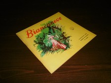 LIBRO COLLANA ROSA D'ORO CON DISEGNI ANIMATI E IN RILIEVO "BIANCANEVE"ED.CONTE