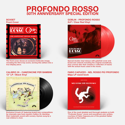 Goblin profondo rosso 50th - -,