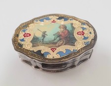 Scatola in argento 800   con
