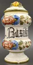 VASO DA FARMACIA IN MAIOLICA