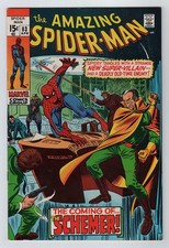 Marvel 1970 AMAZING SPIDER-MAN n. 83 VS. SCHEMER FN/VF 7.0+ Kingpin, MJ, Gwen