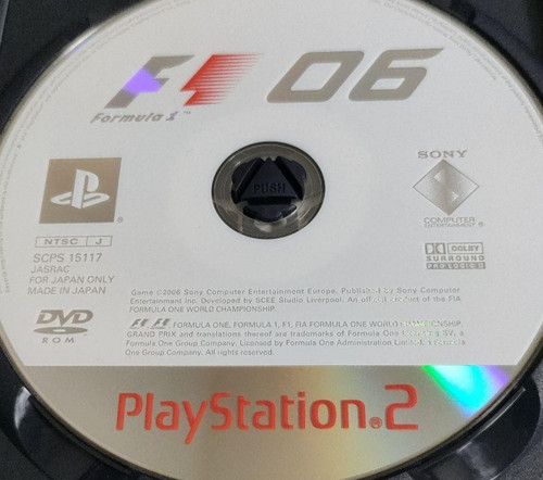 Formula uno 2006 ps2 - formula, solo