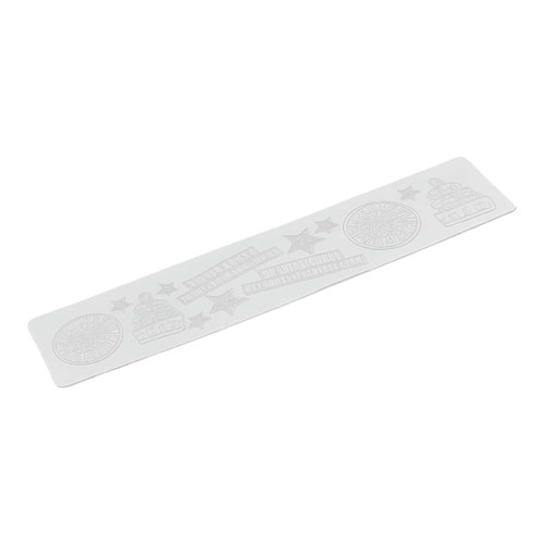 Tappeto silicone stencil happy - tappeto,