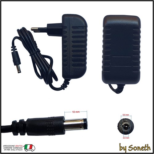 Alimentatore 12v 3a con - 5v,