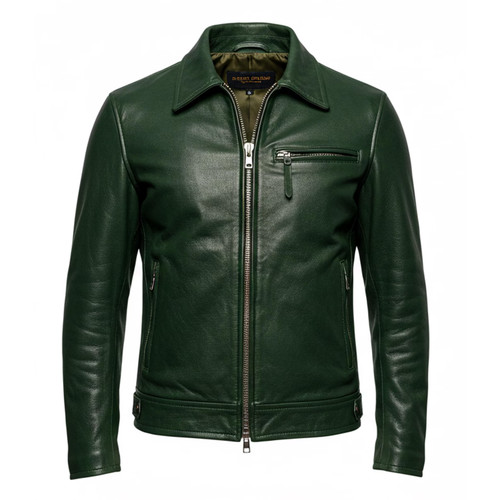 Men fashion leather jacket - men’s,
