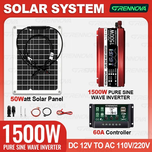 Grennova 1500w sistema solare - sistema,