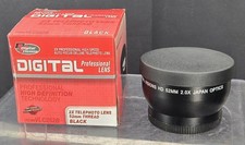 NUOVO Teleobiettivo Nero HD