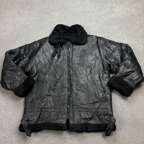 Giacca volante pelle - , adulto