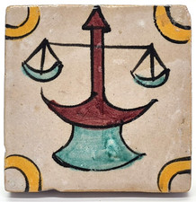 Antica bilancia per piastrelle