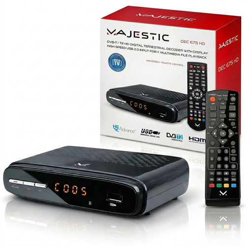 Majestic dec675hd decoder - majestic,