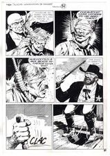 Tex - I fratelli Donegan - p.55 - Miguel Repetto - Tavola Originale  - 2004