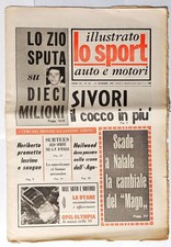 Lo Sport Illustrato 30 Magazine 1967 Sivori Heriberto Herrera Europe Cup