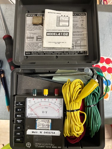 Kyoritsu mod 4102 - 4102,  tester