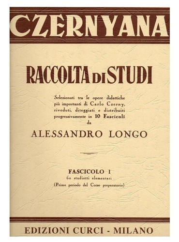 Czernyana raccolta studi 60 - di,