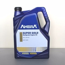 OLIO MOTORE SUPER GOLD 15w40 5LT AMBRA PETRONAS TRATTORI MACCHINE AGRICOLE