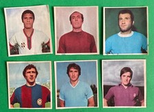 6 Figurine Calciatori 1970 Monello