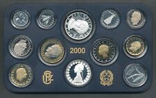 2000 Italia - Repubblica - Monetazione divisionale Annata completa FS
