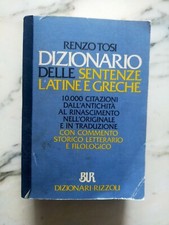 Renzo tosi dizionario - renzo,