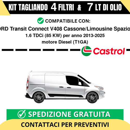 Tagliando per ford transit - tagliando,