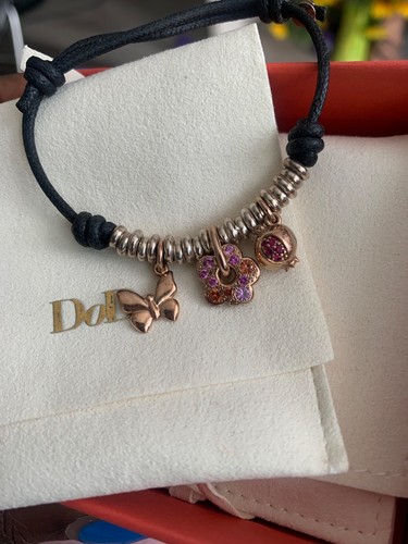 Bracciale con ciondolo oro - bracciale, in